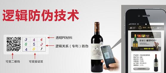 白酒二維碼午夜免费电影標簽讓消費簡單的了解正品